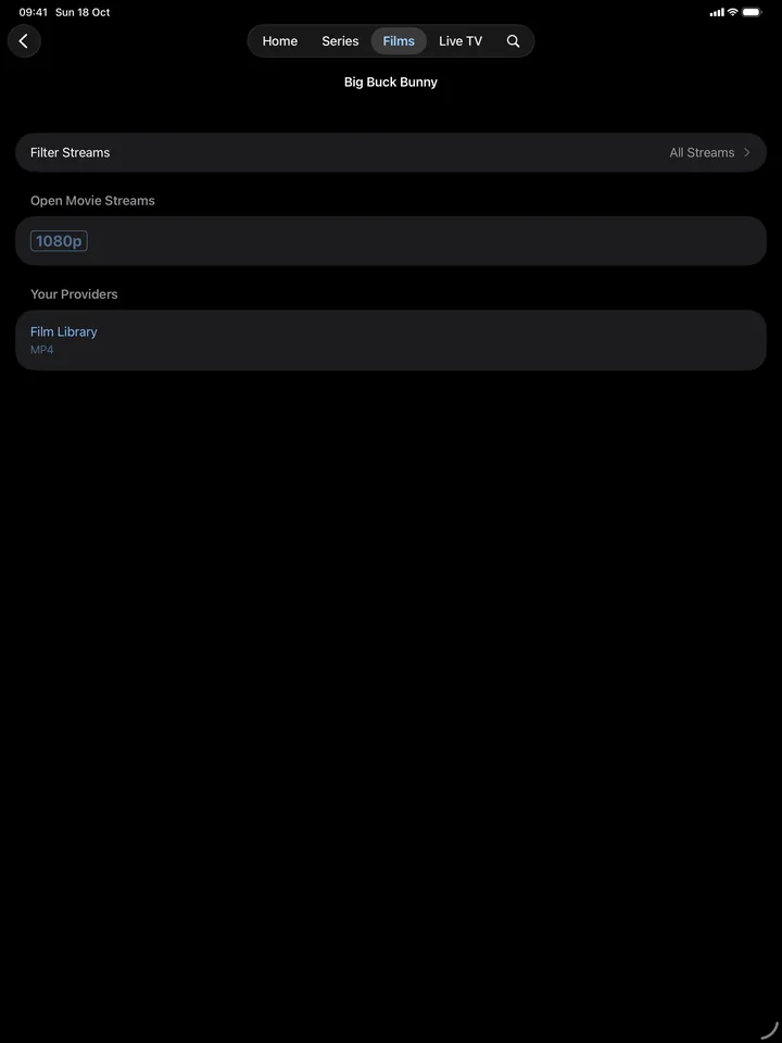 Watch From on iPad